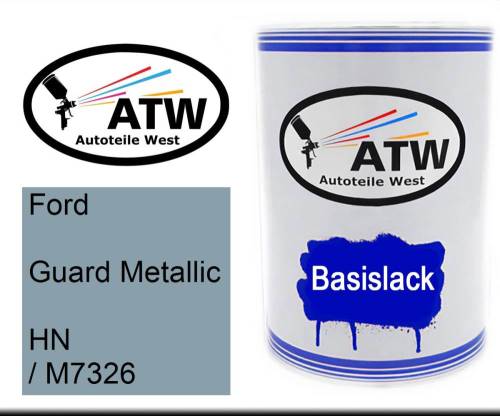 Ford, Guard Metallic, HN / M7326: 500ml Lackdose, von ATW Autoteile West.